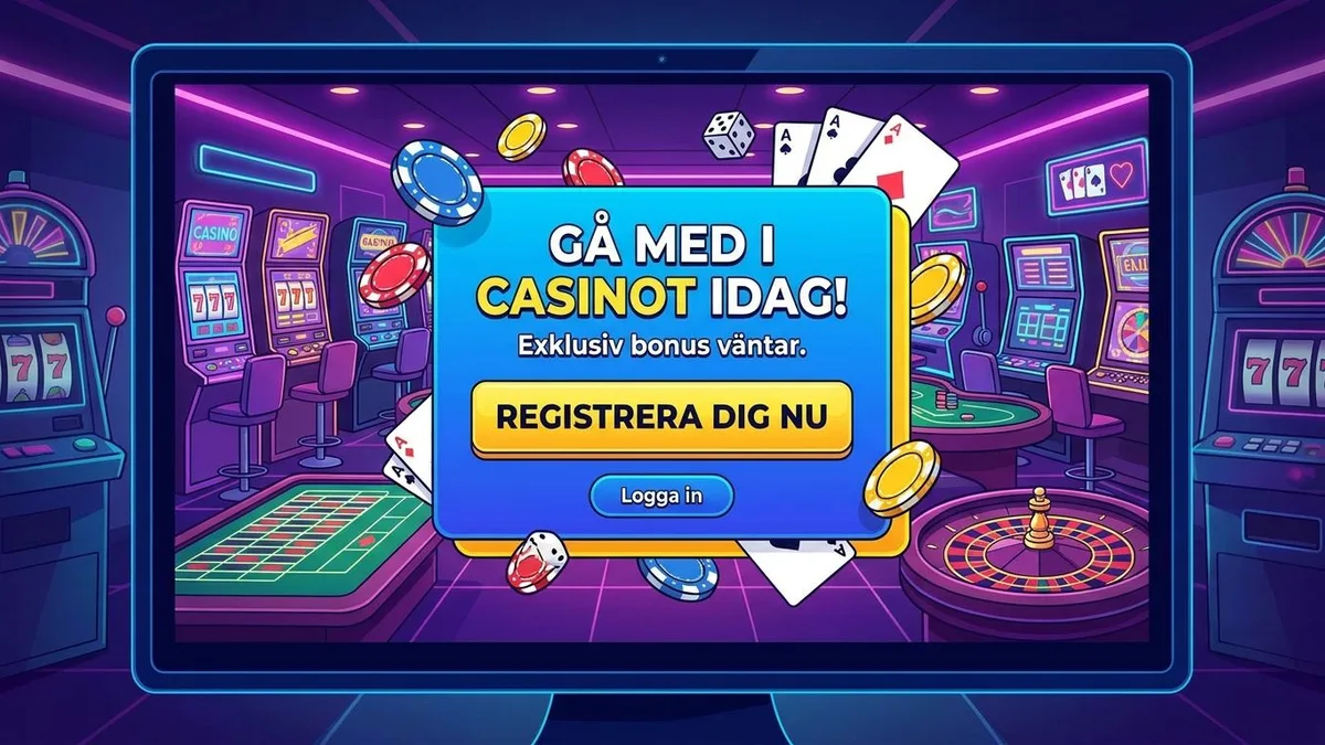 Registrera dig med bonus